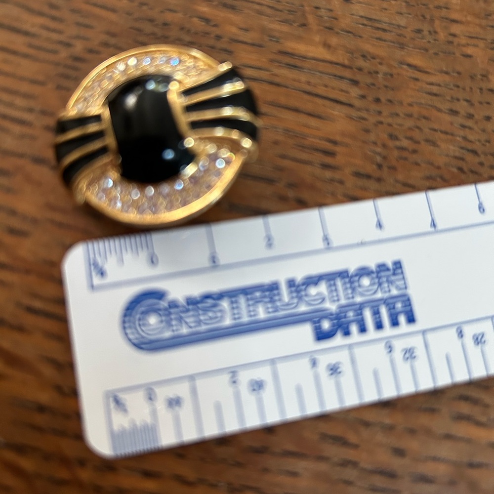 Vintage Kenneth J Lane Clip Earrings - image 4